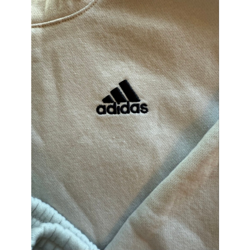 Kids Adidas 2-Piece Hoodie & Jogger Set Size 5 Cream - Picture 4 of 15